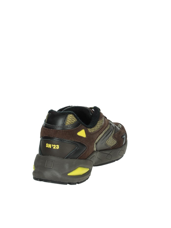 SNEAKERS BASSA M411-SN-OD-YE MARRONE