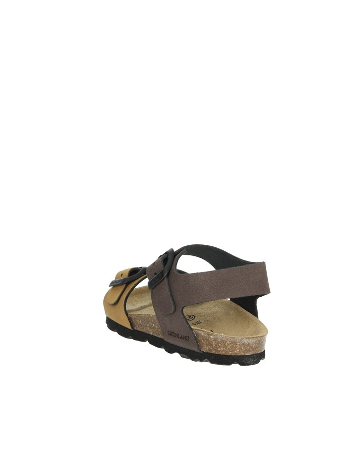 SANDALI BASSI SB2111-40 MARRONE