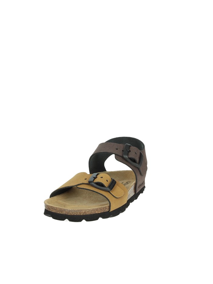 SANDALI BASSI SB2111-40 MARRONE