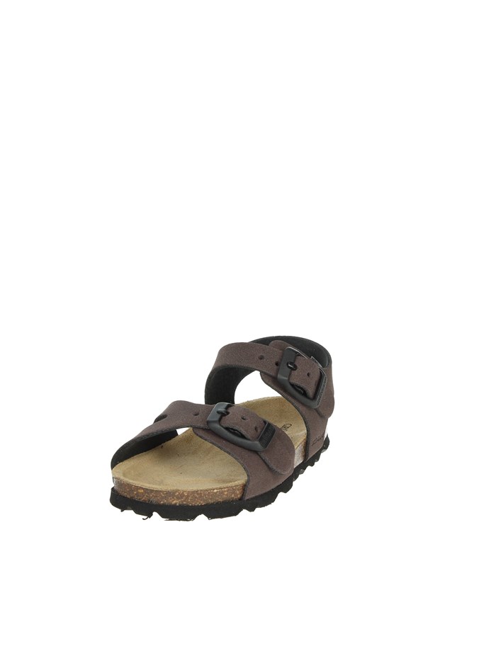 SANDALI BASSI SB0634-40 MARRONE