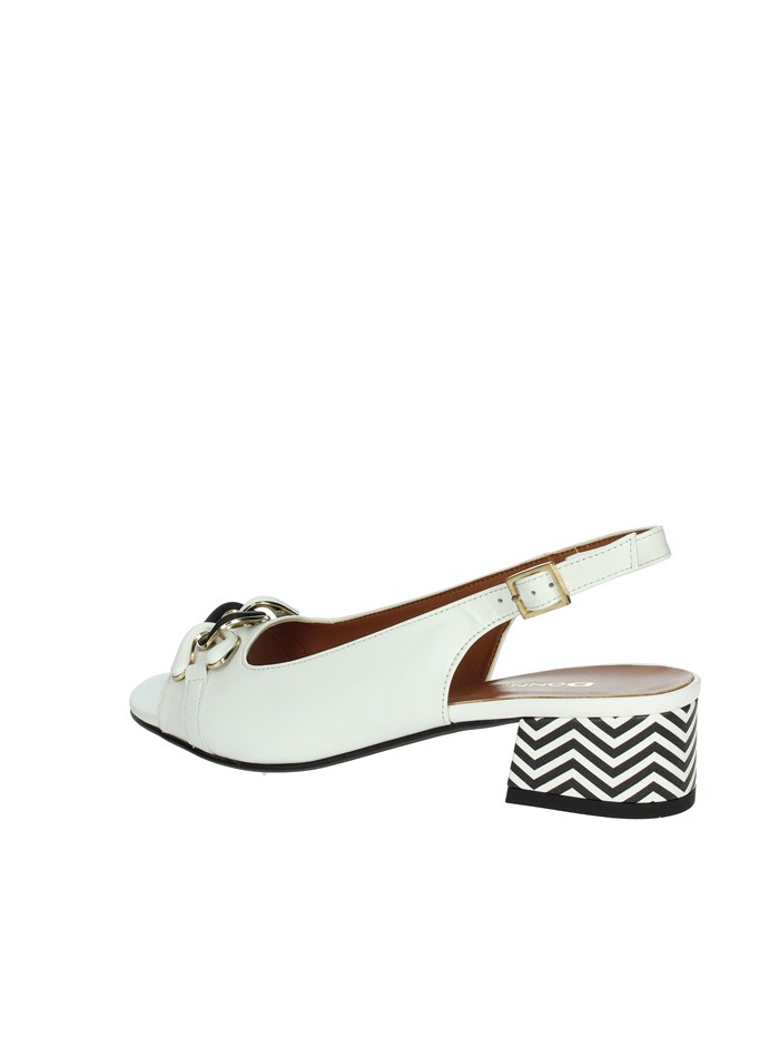 SANDALI CON TACCO 075651DP BIANCO