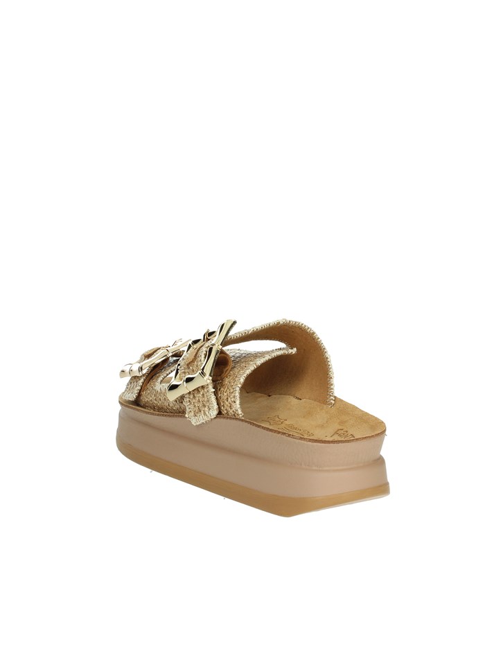 CIABATTE CON ZEPPA S1111 BAMBOO CUOIO