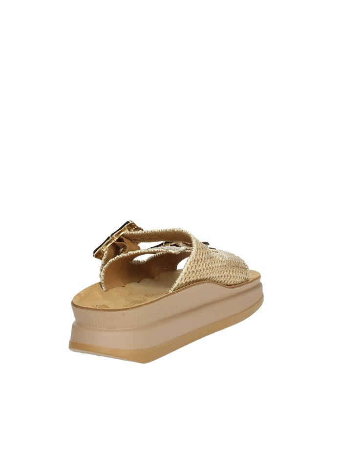 CIABATTE CON ZEPPA S1111 BAMBOO CUOIO