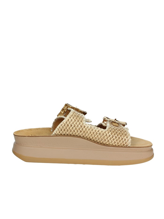 CIABATTE CON ZEPPA S1111 BAMBOO CUOIO