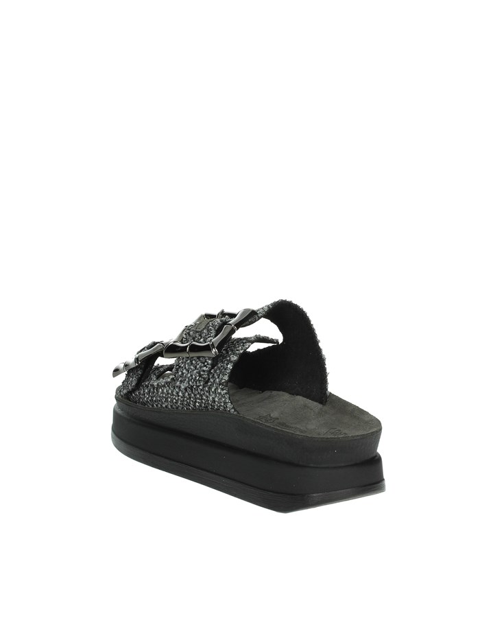 CIABATTE CON ZEPPA S1111 BAMBOO NERO