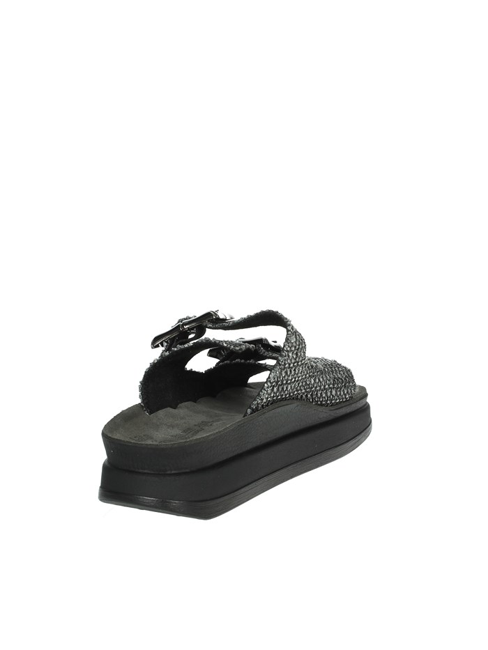 CIABATTE CON ZEPPA S1111 BAMBOO NERO