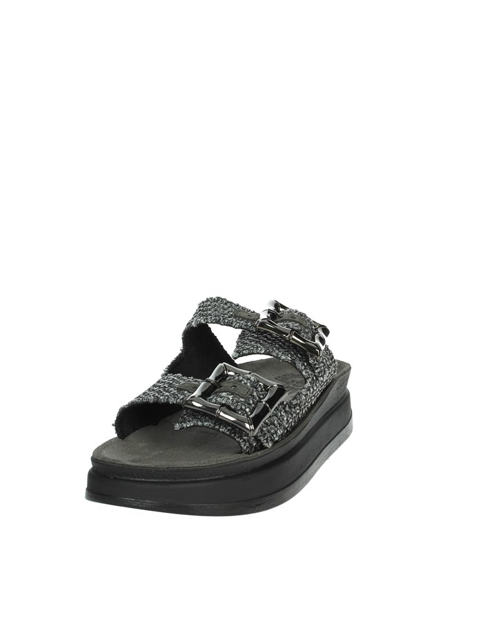 CIABATTE CON ZEPPA S1111 BAMBOO NERO