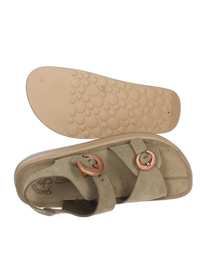 SANDALI CON ZEPPA S1110 JUNIA MARRONE