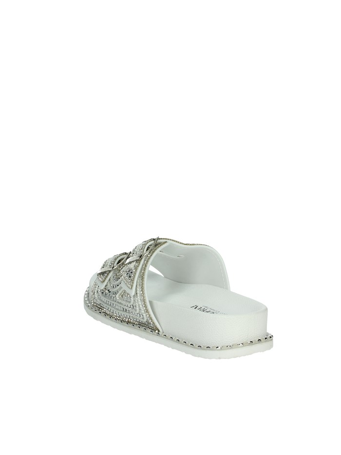 CIABATTE BASSE SSW519N88 BIANCO
