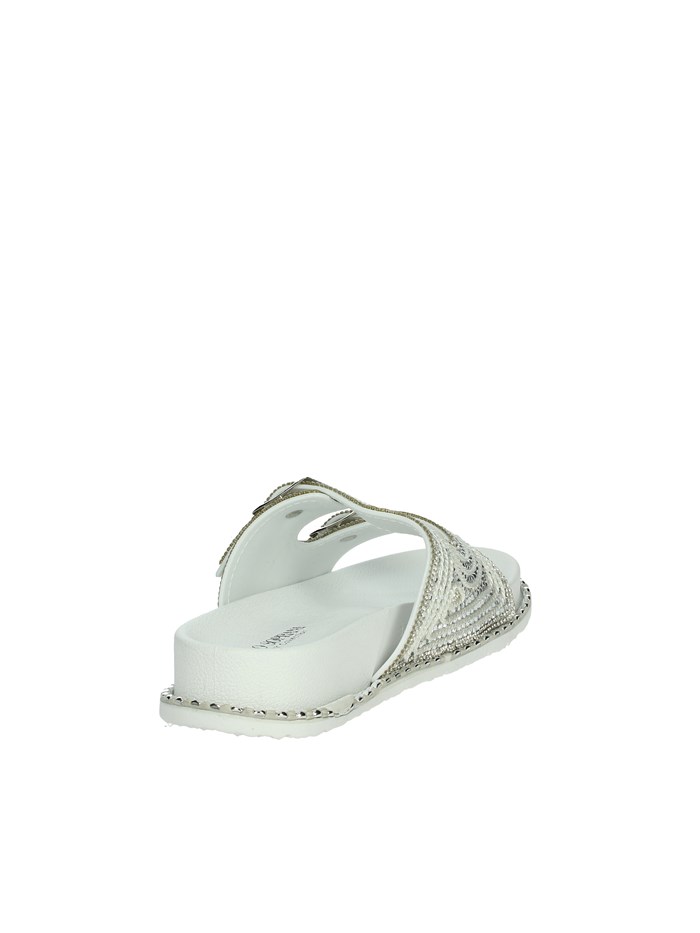 CIABATTE BASSE SSW519N88 BIANCO