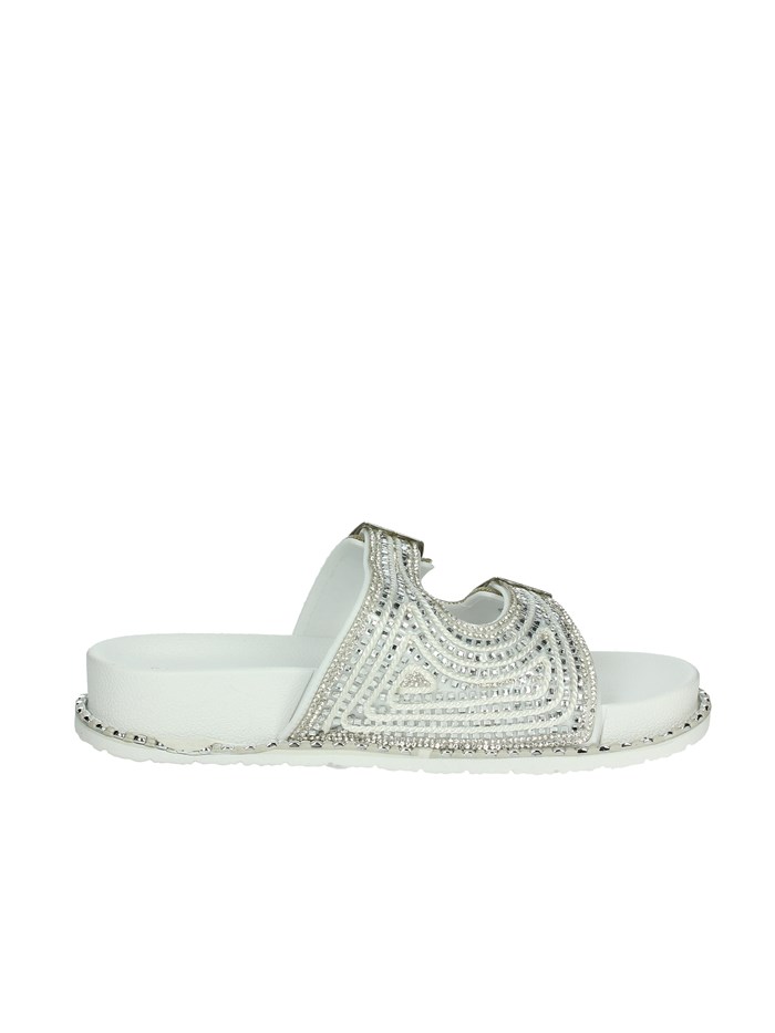 CIABATTE BASSE SSW519N88 BIANCO