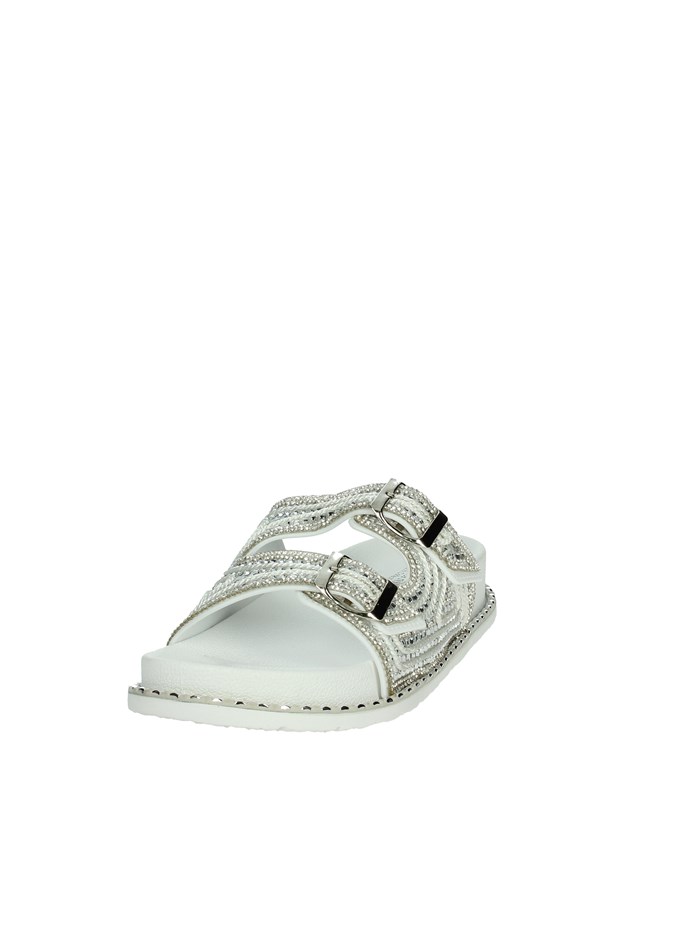 CIABATTE BASSE SSW519N88 BIANCO