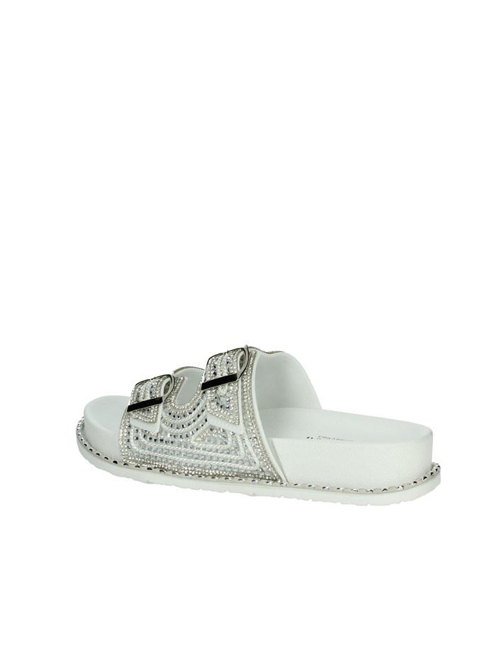 CIABATTE BASSE SSW519N88 BIANCO