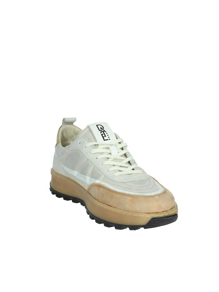 SNEAKERS BASSA M411-K2-OD-GY BEIGE/CUOIO
