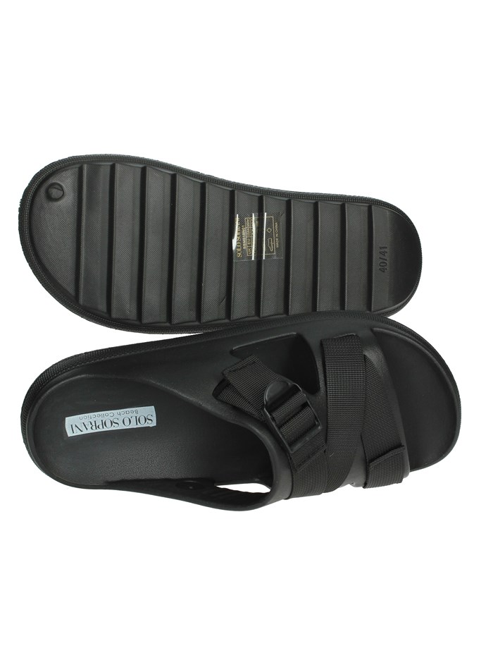 CIABATTE BASSE SSM519N01 NERO