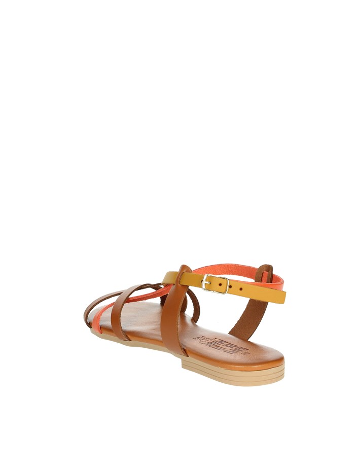 SANDALI BASSI 16227 CUOIO