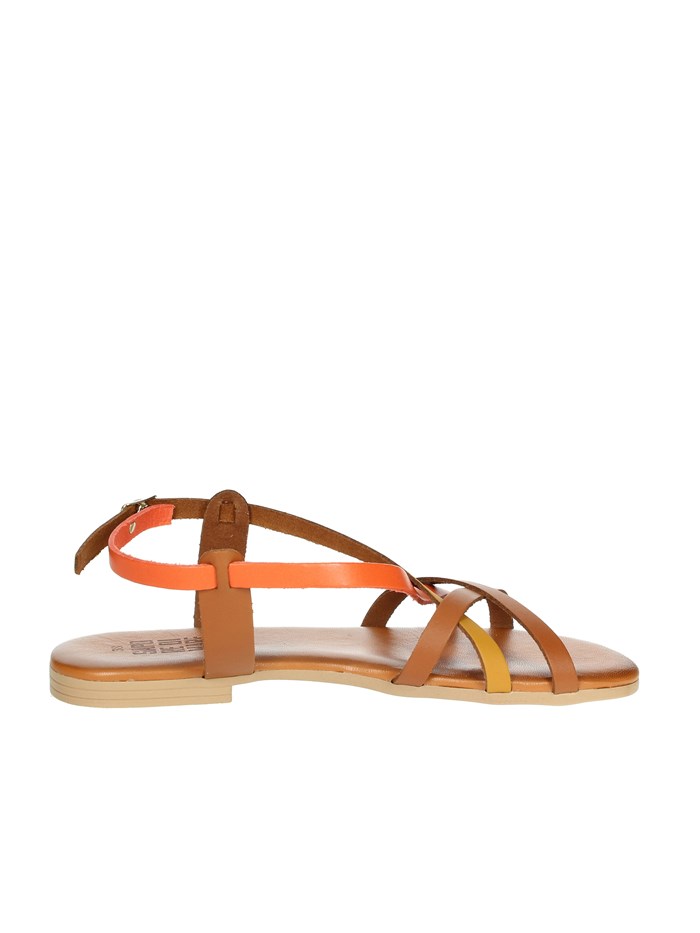 SANDALI BASSI 16227 CUOIO