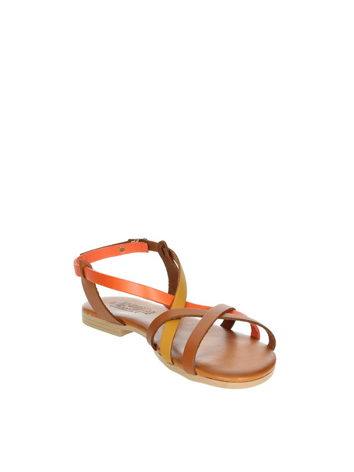 SANDALI BASSI 16227 CUOIO