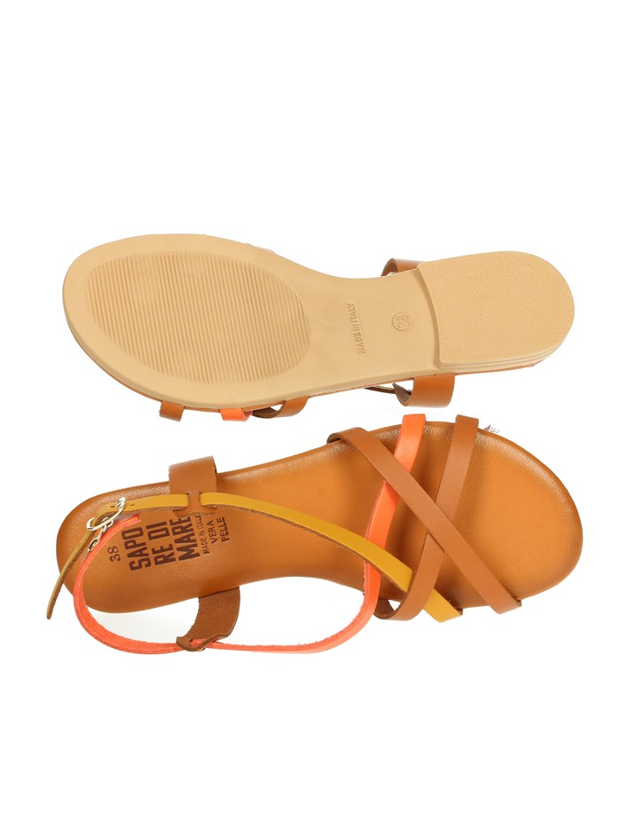 SANDALI BASSI 16227 CUOIO