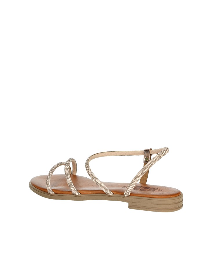SANDALI BASSI 16511 RAME