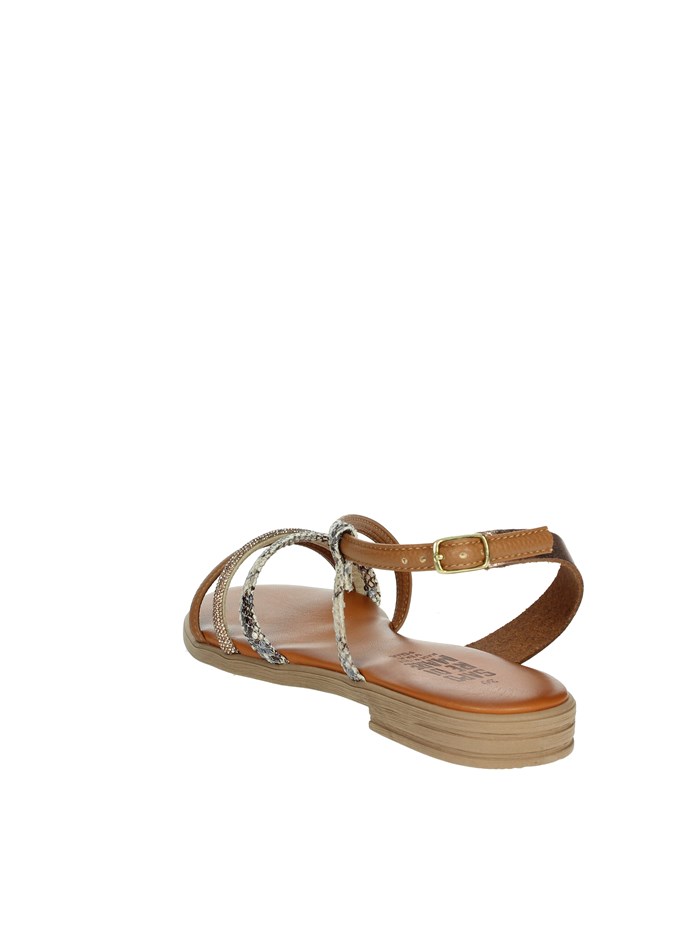 SANDALI BASSI 16263 CUOIO