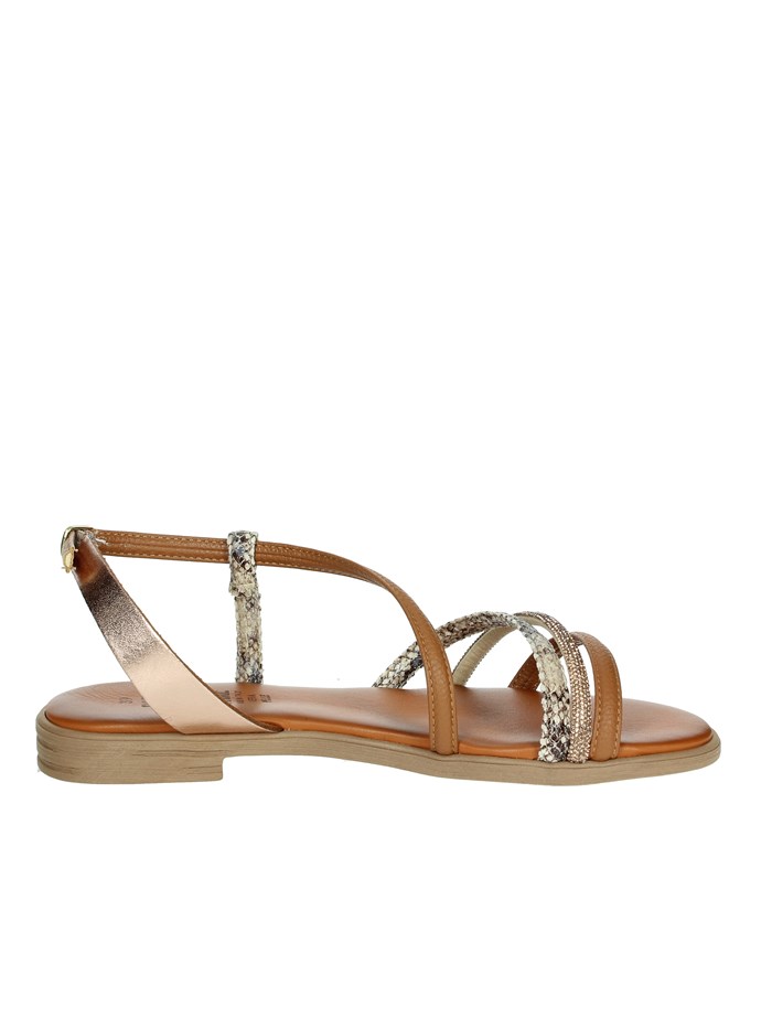 SANDALI BASSI 16263 CUOIO