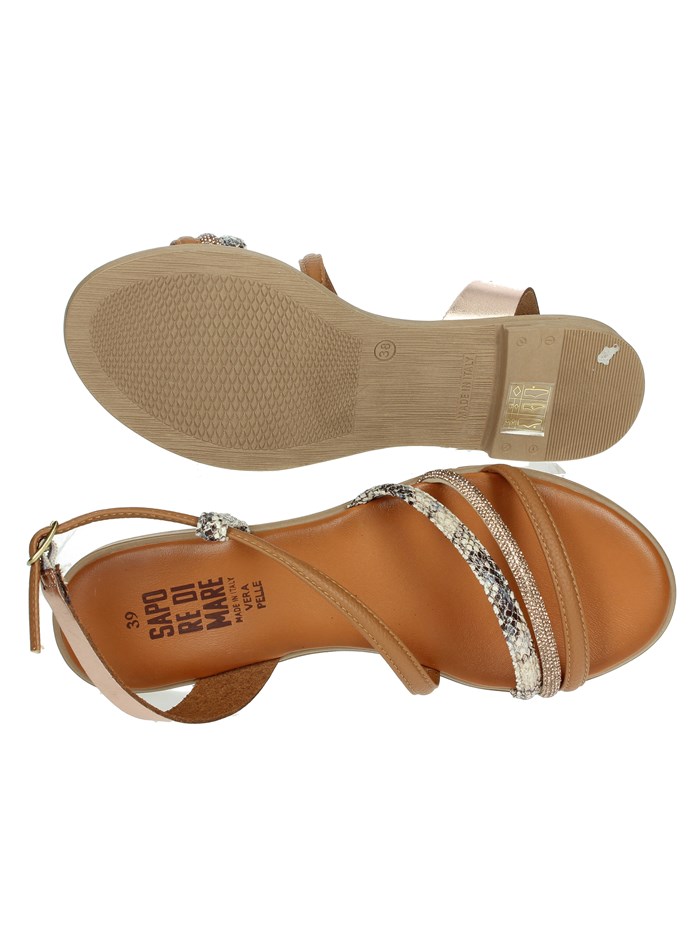 SANDALI BASSI 16263 CUOIO