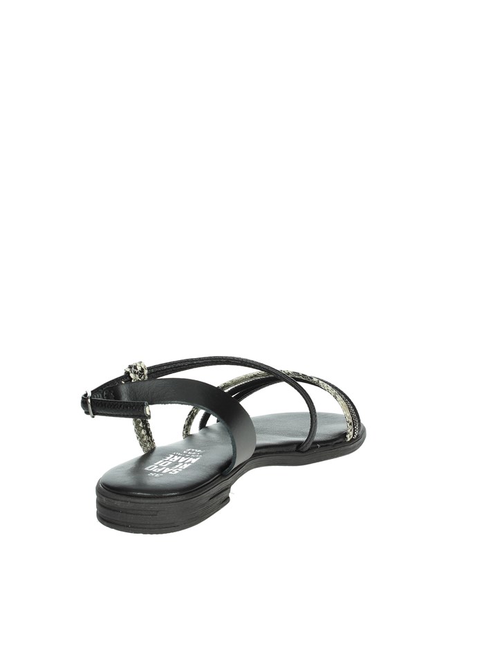 SANDALI BASSI 16263 NERO