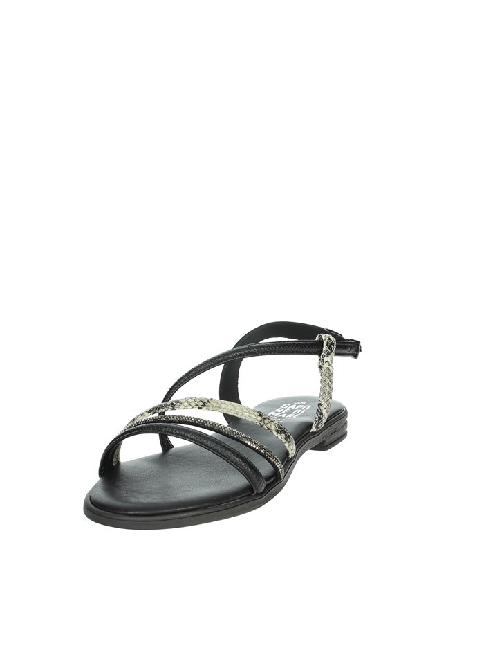 SANDALI BASSI 16263 NERO