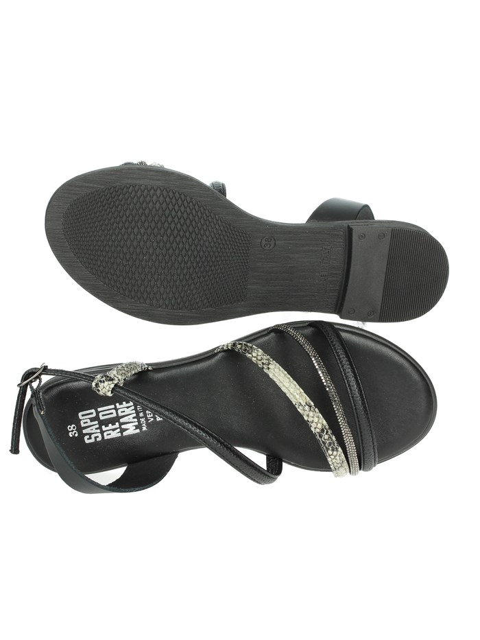SANDALI BASSI 16263 NERO