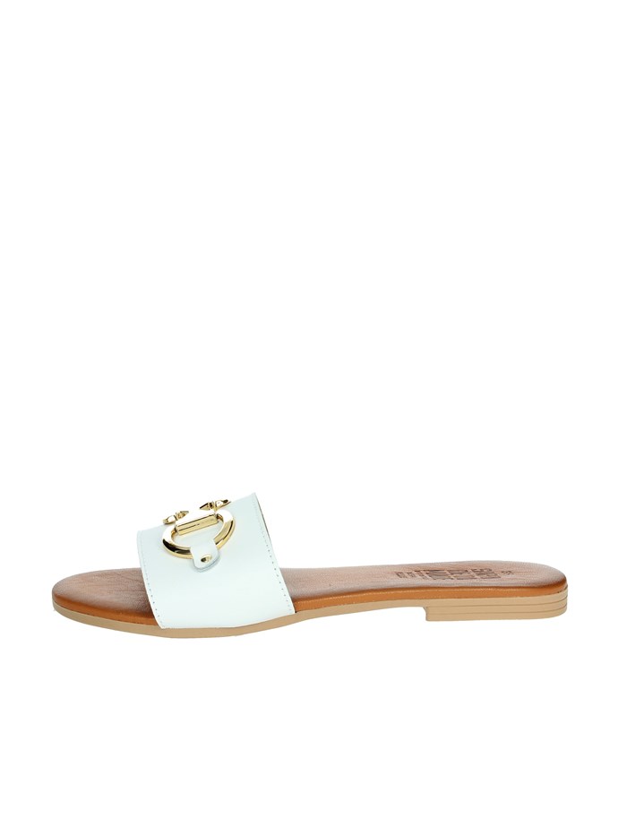 CIABATTE BASSE 16243 BIANCO