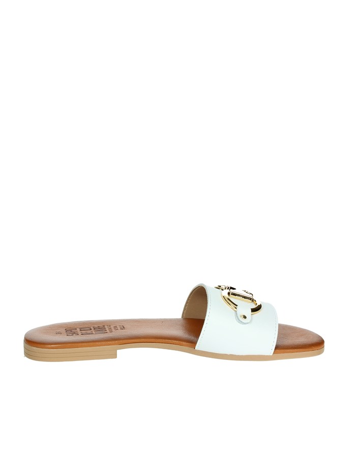 CIABATTE BASSE 16243 BIANCO