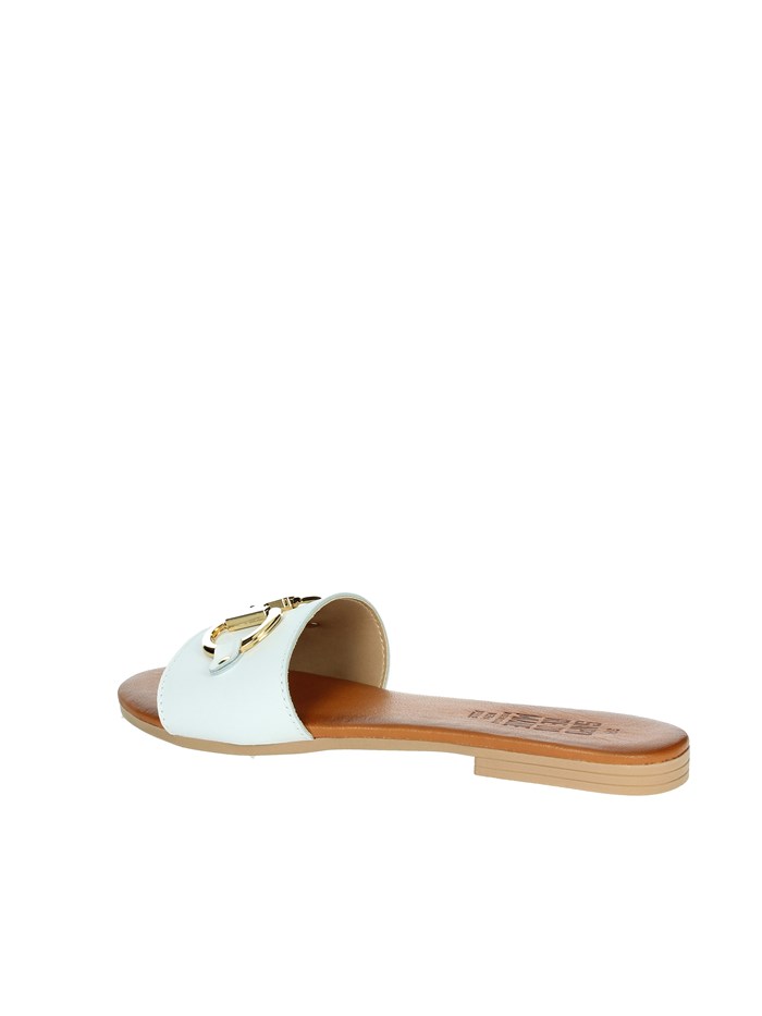 CIABATTE BASSE 16243 BIANCO