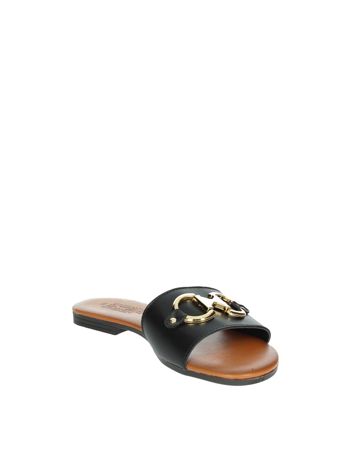 CIABATTE BASSE 16243 NERO