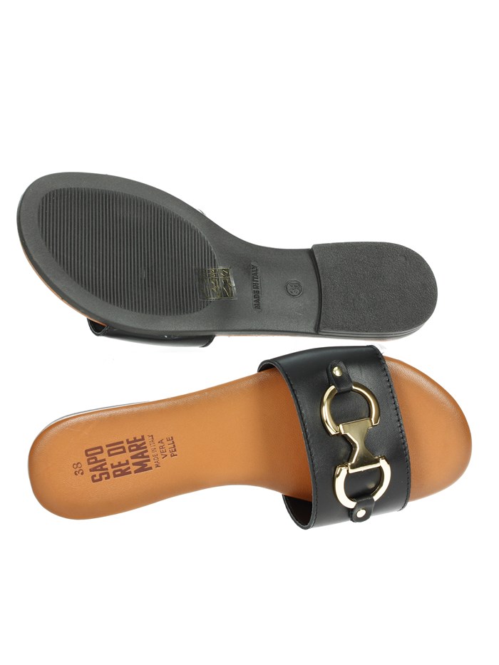 CIABATTE BASSE 16243 NERO