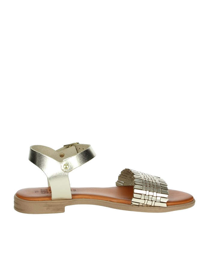 SANDALI BASSI 16528 PLATINO