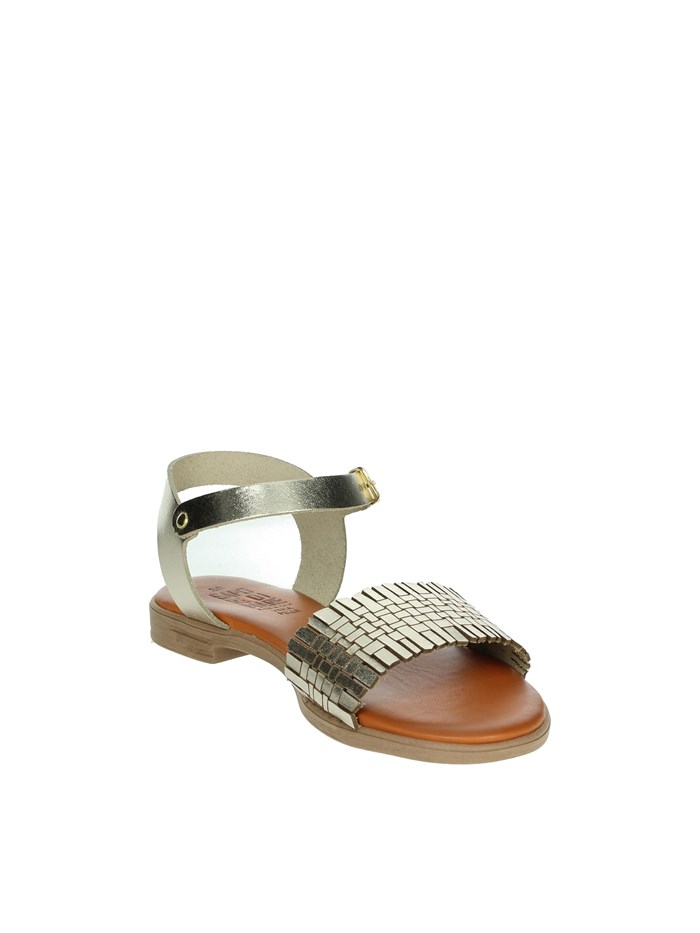 SANDALI BASSI 16528 PLATINO