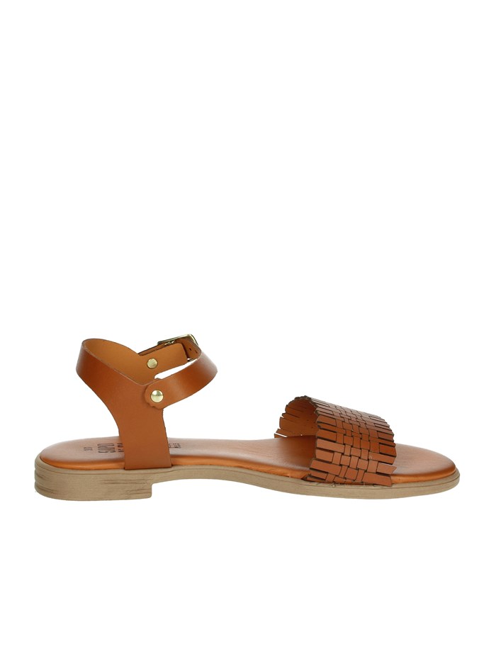 SANDALI BASSI 16528 CUOIO