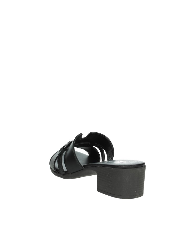 CIABATTE CON TACCO 16379 NERO