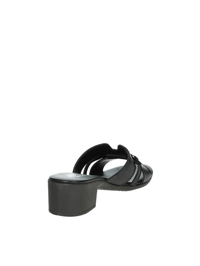 CIABATTE CON TACCO 16379 NERO
