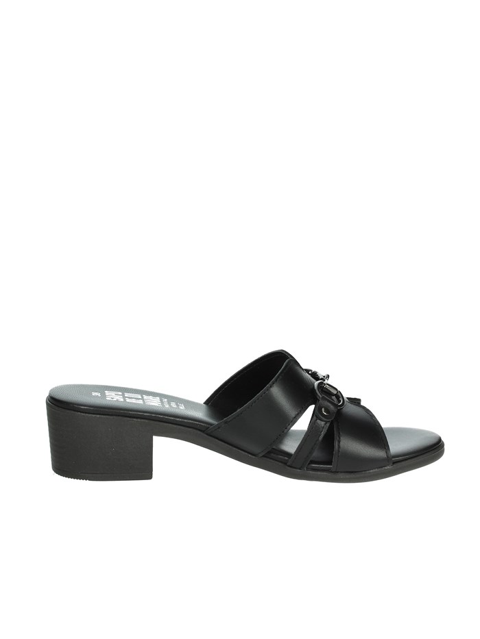 CIABATTE CON TACCO 16379 NERO