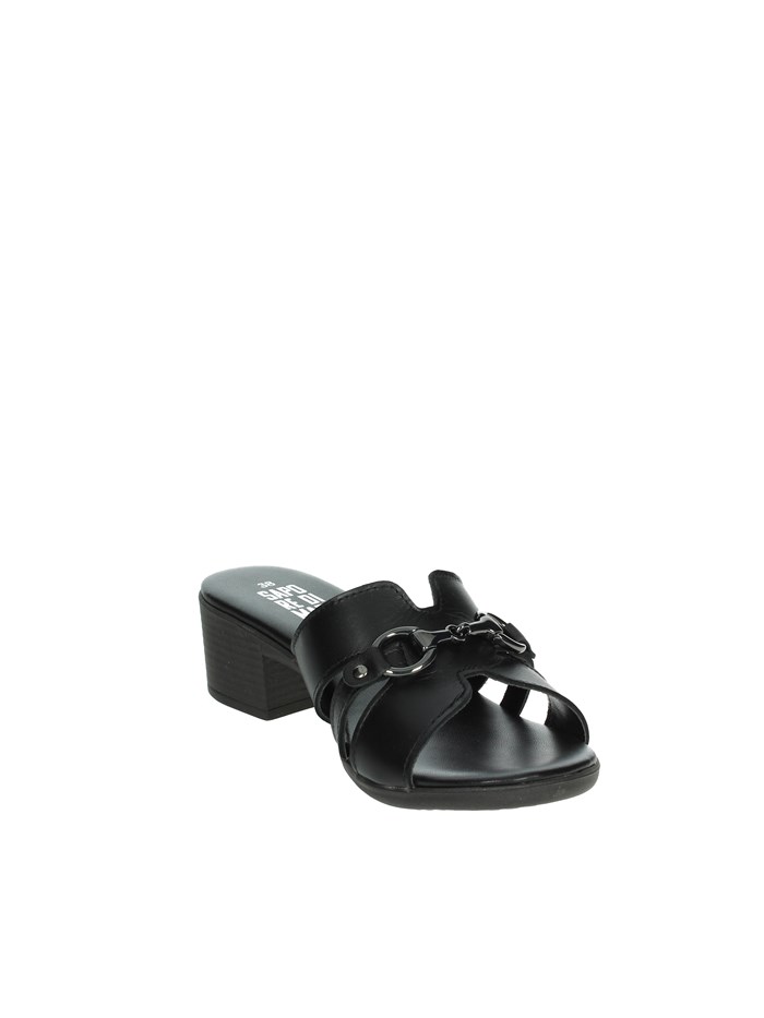 CIABATTE CON TACCO 16379 NERO