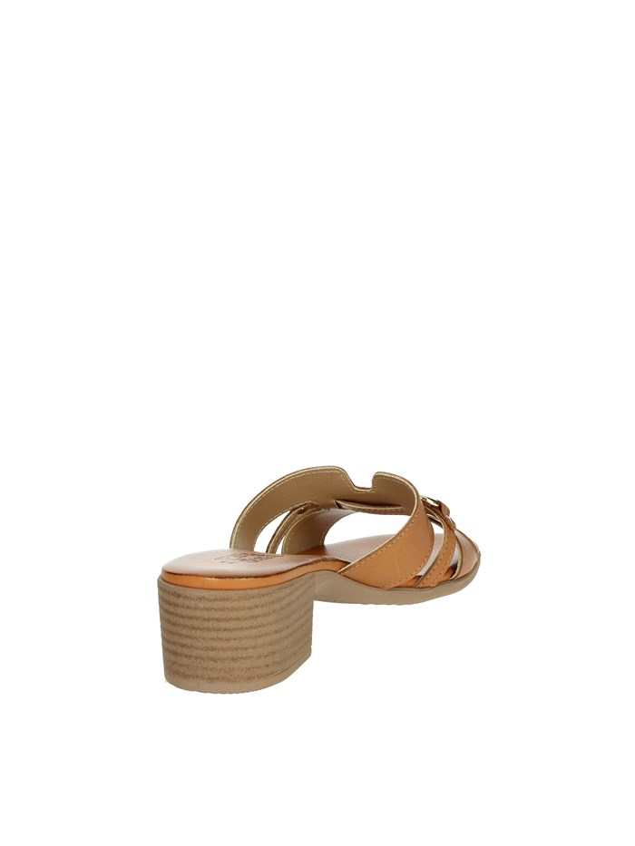 CIABATTE CON TACCO 16379 CUOIO