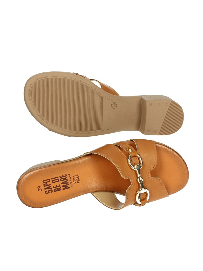 CIABATTE CON TACCO 16379 CUOIO