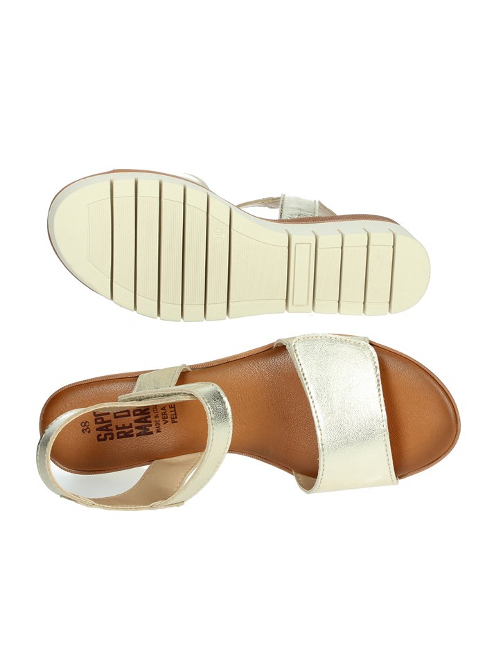 SANDALI CON ZEPPA 16552 PLATINO