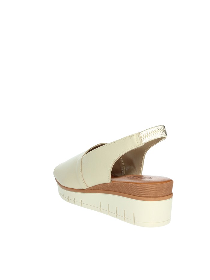 SANDALI CON ZEPPA 16490 BEIGE