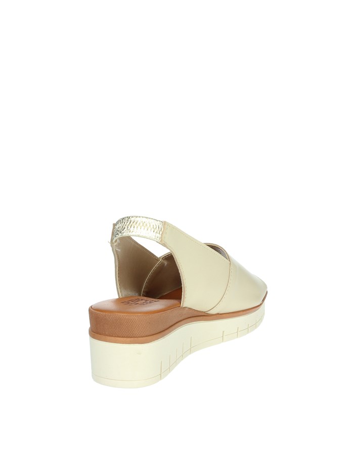 SANDALI CON ZEPPA 16490 BEIGE