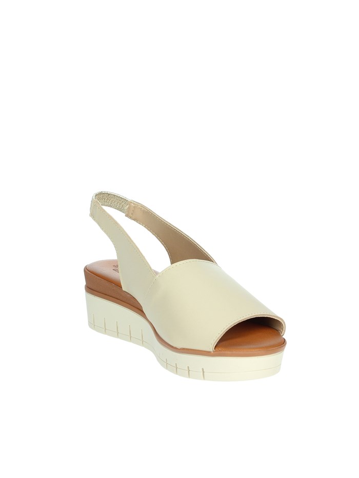 SANDALI CON ZEPPA 16490 BEIGE