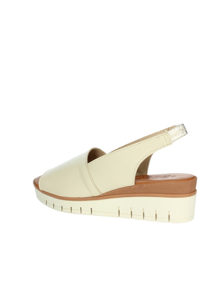 SANDALI CON ZEPPA 16490 BEIGE