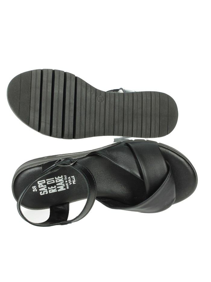 SANDALI BASSI 16481 NERO